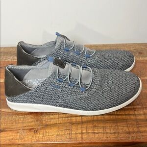 Olukai Men’s Gray Slip on Sneakers, Size 10